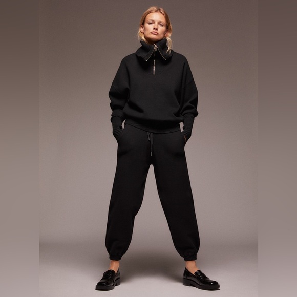 NWT Zara Knit Joggers Size S - Picture 2 of 7